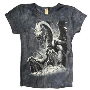 the mountain baby tee
